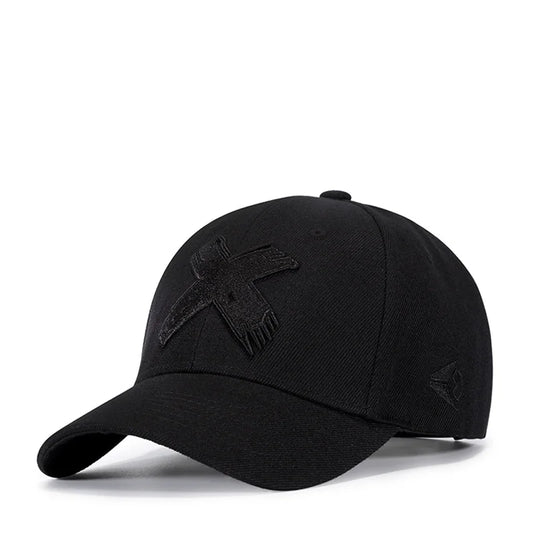 Baseball Cap Men Dad Hat Women Casual Embroidery X Caps Bend Visor Adjustable Cotton Male Bone Black Hat Bone Garros